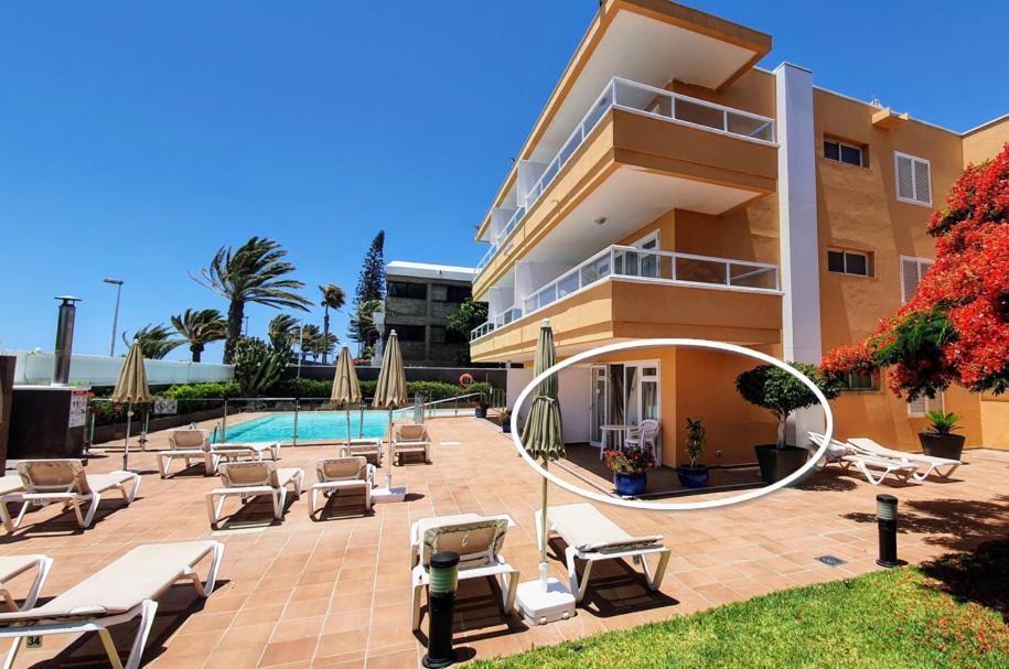 Apartamentos Horizonte Playa del Inglés Exteriör bild